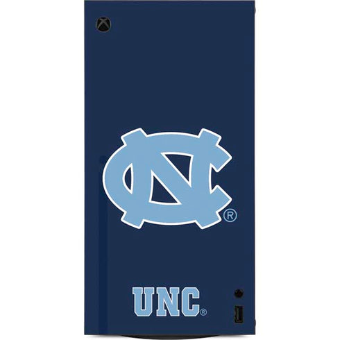University of North Carolina UNC Logo XBox Series X Digital Edition Console Skin